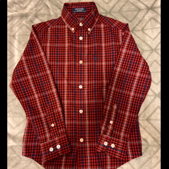 Izod Other - ✨SOLD✨ NWOT ~ Boy’s IZOD Plaid Button-Down Shirt